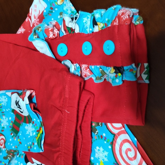 Mickey Christmas set size 7 Minnie Christmas set - Picture 2 of 3